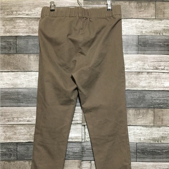 Soft Surroundings Pull On Pants Women’s S Brown Ankle Buttons (Inseam 27.5) - Picture 7 of 10